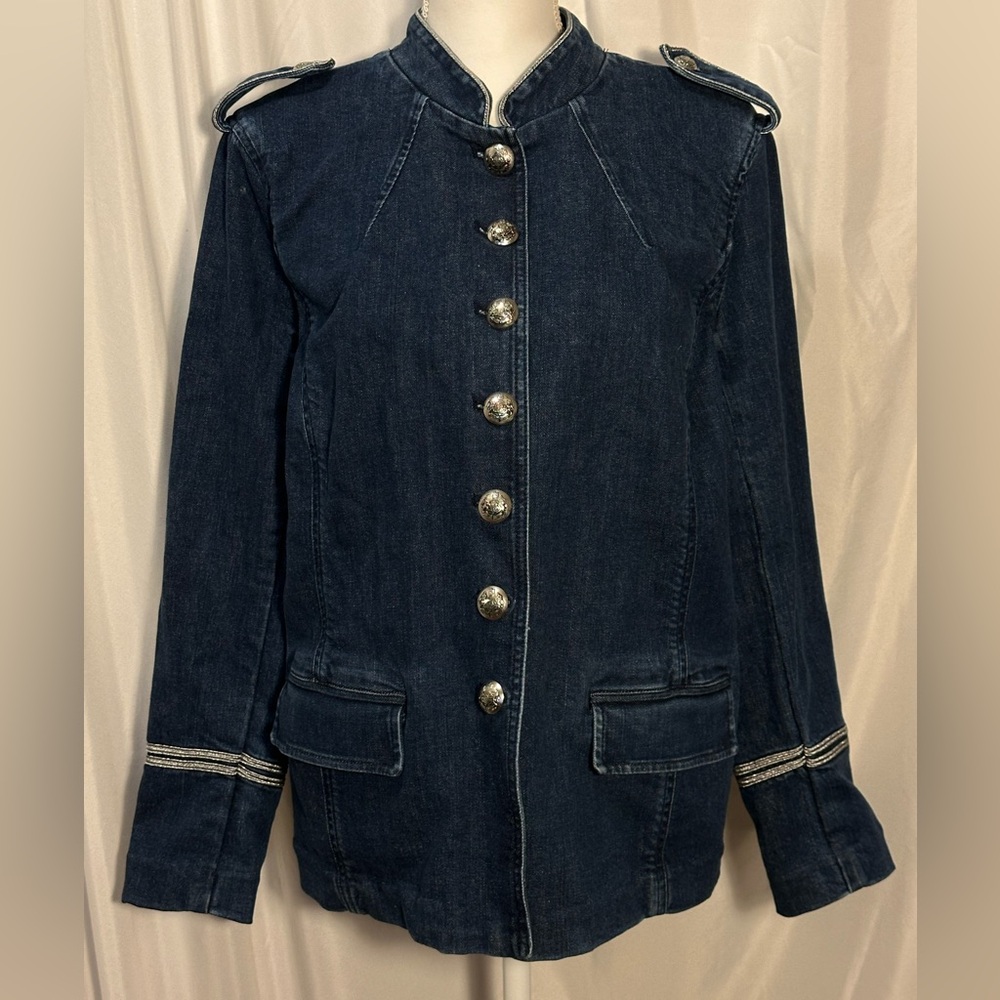 Ralph Lauren Bluestar Women’s Denim Jacket. Size 14W. NWT.